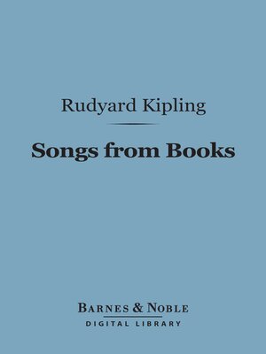 cover image of Songs from Books (Barnes & Noble Digital Library)